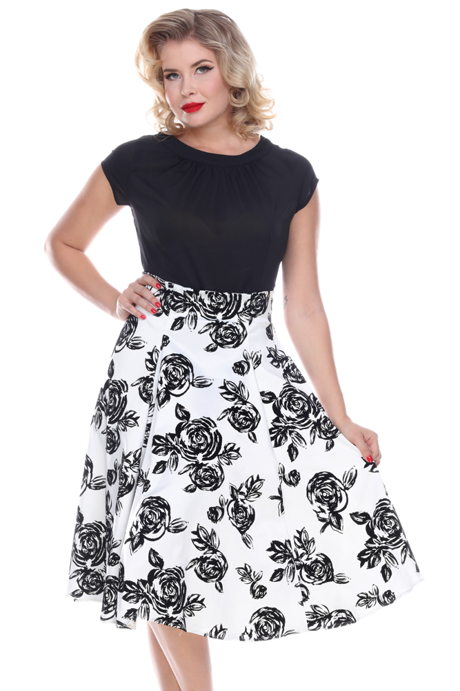 Annette Floral Midi Skirt